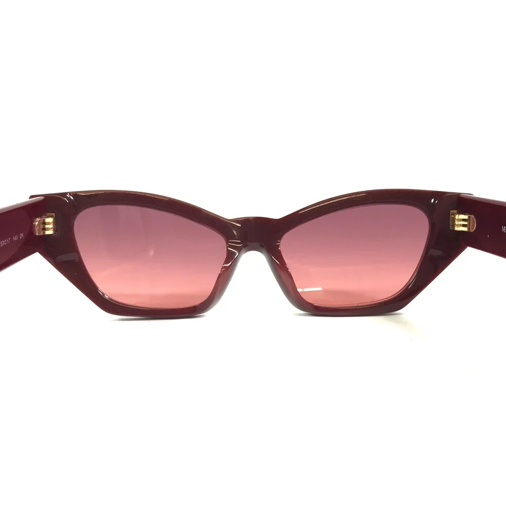 Versace Sunglasses MOD.4488-U 5515/20 Bordeaux Cat Eye with Gradient Red Lenses